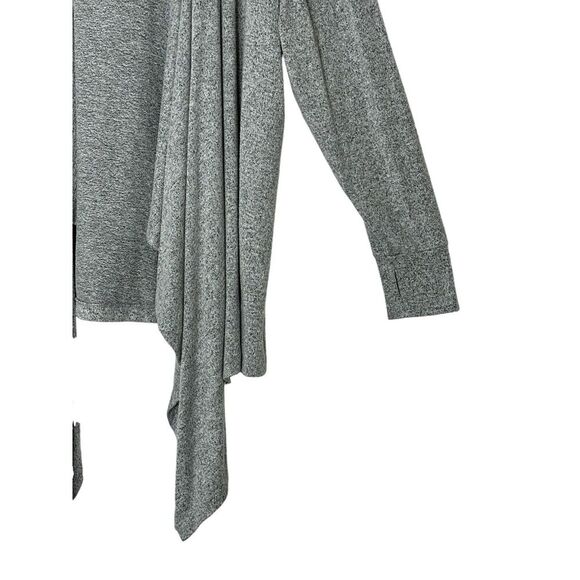 Aerie Cardigan Women XXL Gray Open Front Sweater Outdoor‎ Cozy Grandmacore - Picture 5 of 8